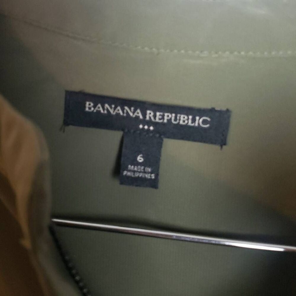 Banana Republic Green Dress Size 6 - Picture 7 of 11